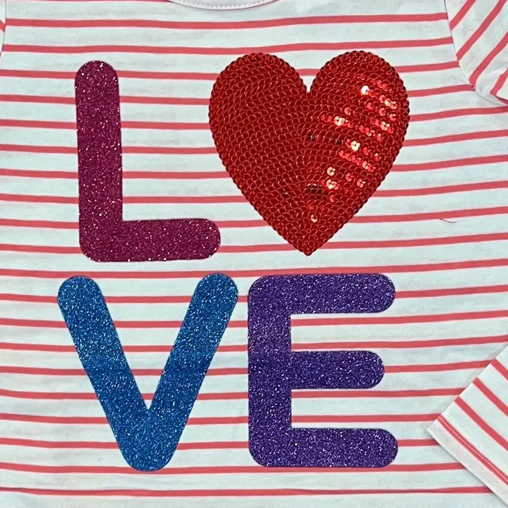 NWT Children's Place Pink & White Striped W/